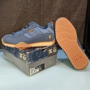 NIB DC Shoes X Swift Obey Blue Sneakers Size 7.5 2001 Shepard Fairey NEW IN BOX